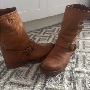 Frye Brown Leather Boots